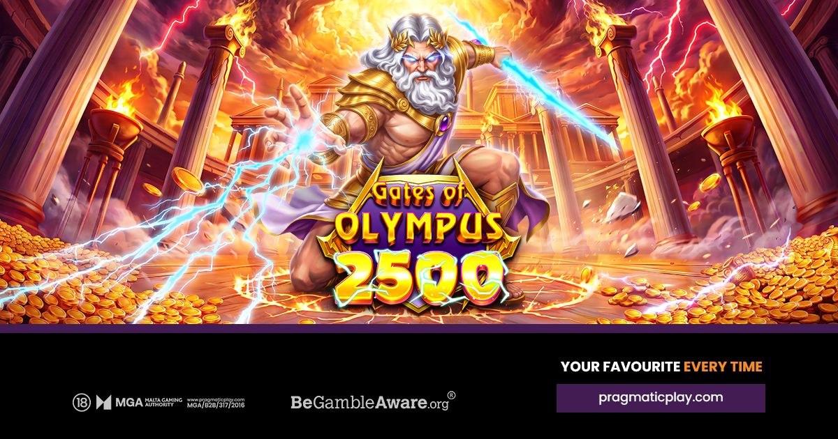 Pragmatic Play Launches Gates of Olympus 2500 with 25,000x Max Win